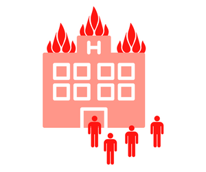Hotel horí - ochrana objektu hlasovou signalizáciou požiaru
